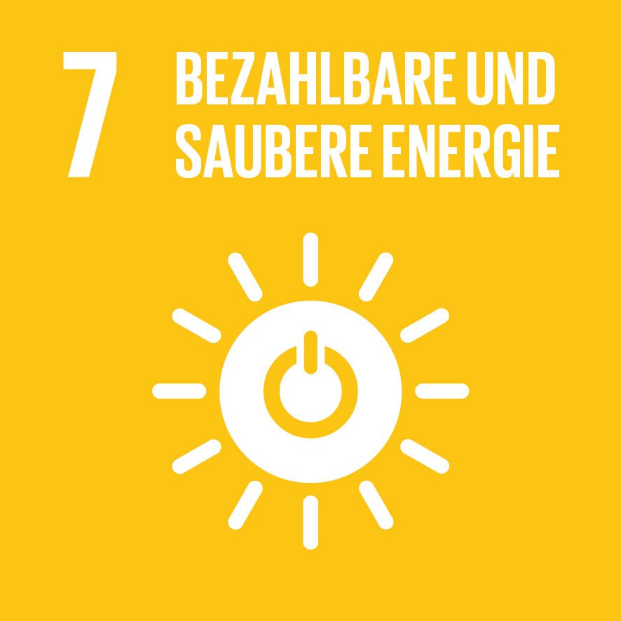 Sustainable Development Goals 7, bezahlbare und saubere Energie