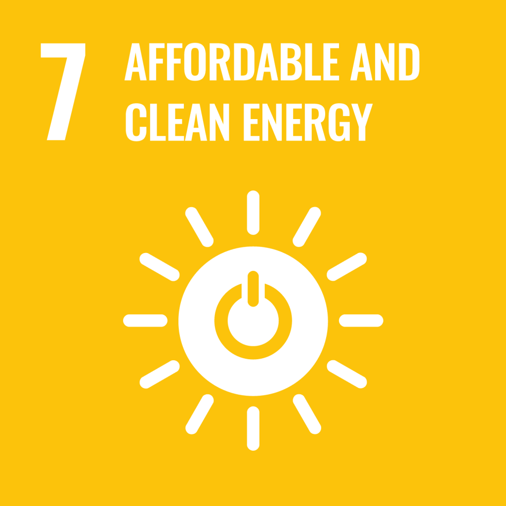 UN Sustainable Development Goals no. 7 affordable and clean energy